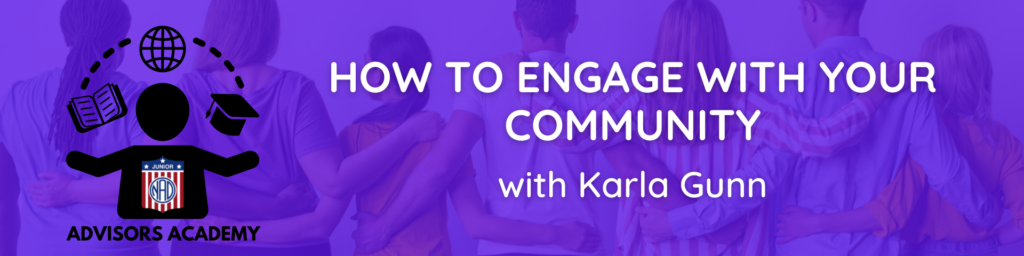 How to engage with your community with Karla Gunn